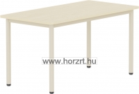 Óvodai négyzet asztal<br>60x60x58 cm, lekerekített sarkokkal, élekkel - juhar