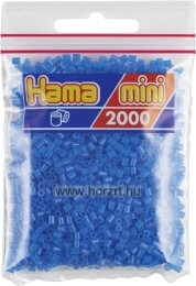 Hama vasalható gyöngy 2000 db-os - Kék színű Mini