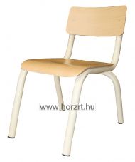 Emese szék-csővázas 30 cm ülésmagasság - sárga vázzal