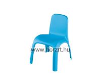 Lili szék, ovis méret, 34 cm magas, natúr, rakásolható