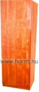 Flóra alulfiókos szekrény, 90x40x187 cm, juhar-narancs