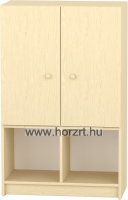 Komfort szekrény  III. - 2 fakkos -2 polcos ajtós