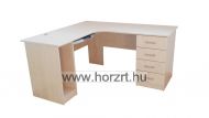 Bölcsődei téglalap asztal, 120x67x40 cm, lekerekített sarkokkal, élekkel - juhar