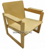 Szonja favázas kárpitozott szék - Wenge