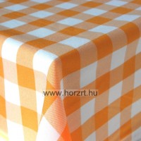 Textil tárolódoboz II. - köralakú, narancs