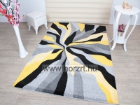 Sárga csíkos szőnyeg 80x150 cm