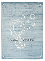 Sziluett szőnyeg Csikóhalas Pasztellkék 120x170 cm
