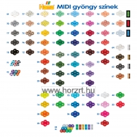 Hama MIDI gyöngy - türkizkék 1000 db-os