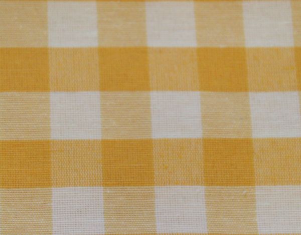 Impregnált Abrosz - Sárgakockás, 70x70 cm