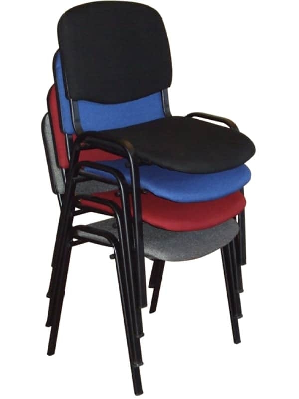 LENA kárpitozott szék - sötétszürke