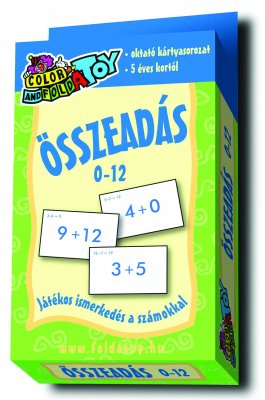 Kártya - összeadás 0-12