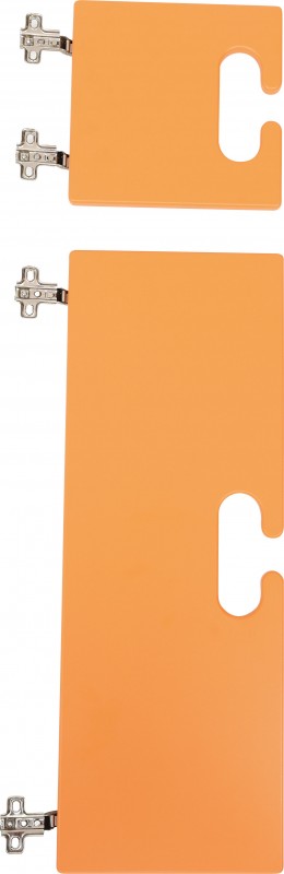 Ajtószett Bambi gyermeköltözőhöz - narancs színben