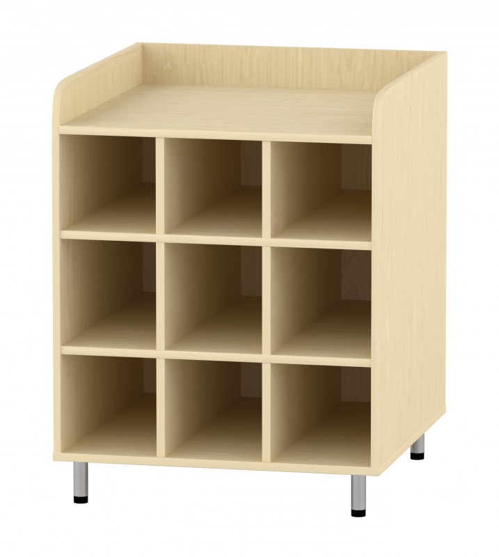 Dani pelenkázó szekrény - 9 fakkos, 70x75x90 cm