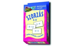 Kártya - szorzás 0-12 fol0334n