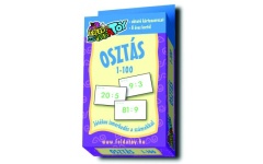 Kártya - osztás 1-100, 50 db - 2 oldalas fol0365n