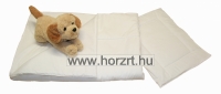 Steppelt ágynemű garnitúra - fehér<br>bölcsődei, óvodai fektető ágyhoz