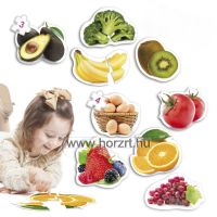 Maxi Puzzle - egészséges élelmiszerek