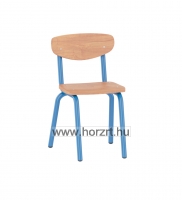 Emese szék-csővázas 34 cm ülésmagasság - kék vázzal