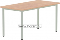 Téglalap asztal, állítható asztallábbal<br>60x112 cm<br>40-46cm-es állítható lábbal