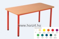 Téglalap asztal bükkfából<br>70x120 cm<br>58 cm magas