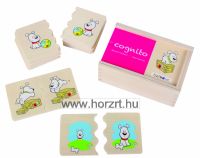 Hape Fogantyús puzzle - bébi vadállatok 12 hó+