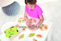 Hape Első forma puzzle kicsiknek-kétoldalas - 18 hó+