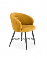 Lili szék, ovis méret, 34 cm magas, piros támlával és ülőkével, rakásolható