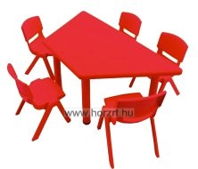 Piknik asztal<br>kék-piros színben- Little Tikes