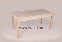 Bella asztal 160 cm+40 cm sonoma-tölgy<br>Magasság: 75 cm