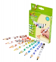Crayola Mini Kids: 8 db vastag natúr színes ceruza  12 hó+