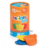 Színes bébi filctoll készlet, 6 db-os