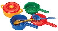 Csővázas gyerekszék 31 cm-es ülésmagassággal - piros