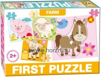 Maxi Puzzle - egészséges élelmiszerek 24 hó+