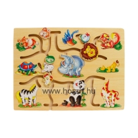 Fogantyús puzzle - Kívül-belül, GOULA 24 hó+