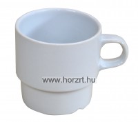 Bögre stócolható, porcelán 347 ml SUPER WHITE - felnőtteknek