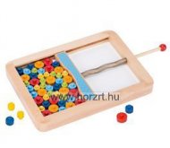 Montessori torony, pasztell, rózsaszín 12 hó+