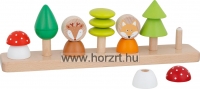 Hape színes építőkockák - 50 db-os készlet - 12 hó+