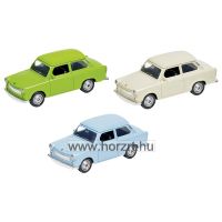 Fém trabant autó készlet - 12 db