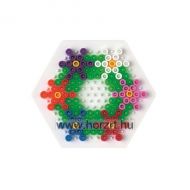 Hama vasalható gyöngy - 15000 db vegyes színű gyöngy 3 alaplappal Midi