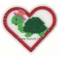 Hama vasalható gyöngyhöz Alaplap Midi - Nagy szív