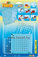 Hama gyöngyrögzítő matrica készlet alaplappal-Maxi