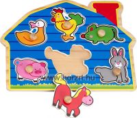 Fogantyús Puzzle - Farm