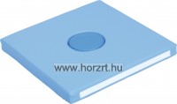 Csővázas gyerekszék 38 cm-es ülésmagassággal - piros