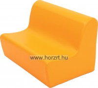 Szivacs kanapé, üm.: 20 cm, narancs