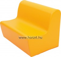 Szivacs kanapé, üm.: 31 cm, narancs