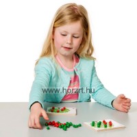 Fűzhető formák - pasztell 18 hó+