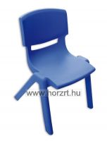 Csővázas gyerekszék 31 cm-es ülésmagassággal - kék
