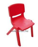 Piroska szék,natúr- fehér csővázas 30cm ülésmagasság