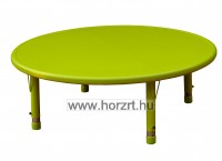 Happy Kör asztal, állítható magasságú - zöld