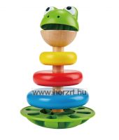 Hape Montessori torony - Hangot adó béka 12 hó+